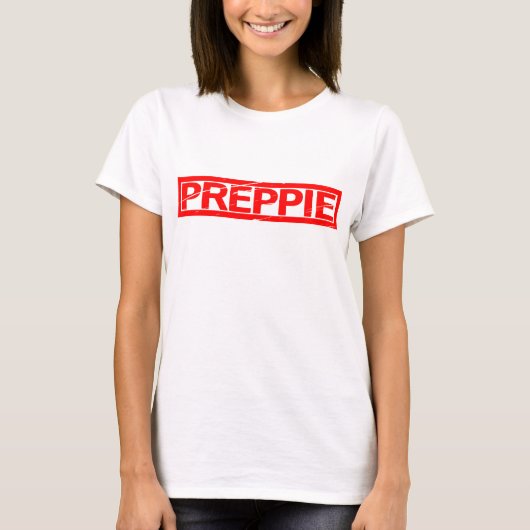 Preppie-Briefmarke T-Shirt (Vorderseite)