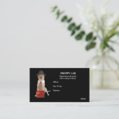 Preppie Labrador Visitenkarte (Stehend Vorderseite)