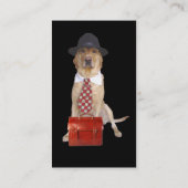 Preppie Labrador Visitenkarte (Rückseite)