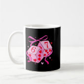 Preppy 67 Valentine Six Seven Dice 6 7 Men Women K Kaffeetasse (Links)