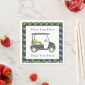 Preppy Alligators Golf Cart Serviette (Beispiel)