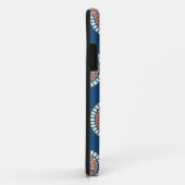 Preppy arabesque polka dot dots Stammesmuster Case-Mate iPhone Hülle (Hinten/Rechts)