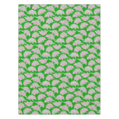 Preppy Armadillos Pink Green Tischdecke (Vorderseite)
