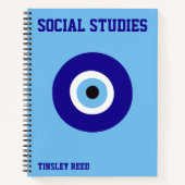 Preppy-Ästhetik Notizblock (Vorderseite)