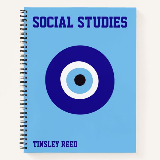 Preppy-Ästhetik Notizblock (Vorderseite)