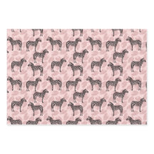 Preppy Ästhetik Pink Zebra