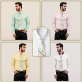 Preppy-Atomic-Age-Karottschlips Krawatte