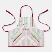 Preppy Atomic Age Kids Apron Schürze (Vorderseite)