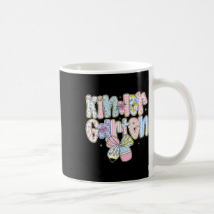 Preppy Back To School Floral Kindergarten Coquette Kaffeetasse