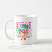 Preppy Back To School Schülerin 2. Klasse Coquette Kaffeetasse (Links)