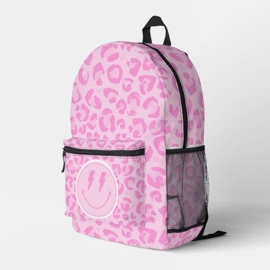 Preppy-Backpack Bedruckter Rucksack (Rückseitige Ecke Rechts)
