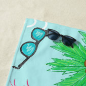 Preppy Beach Bikini Handtuch Palm Tree Beach Handt (Beispiel)