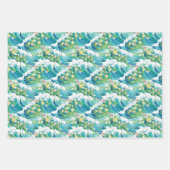 Preppy Beach Geschenkpapier Set (Vorderseite)