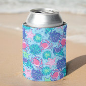 Preppy Beach Muschel Crab Dosenkühler