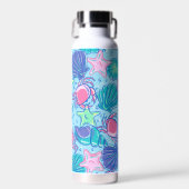 Preppy Beach Muschel Crab Trinkflasche (Vorne)