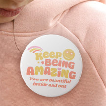 Preppy behalte phantastisch Slogan Smilie Gesicht