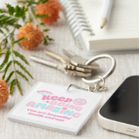 Preppy behielt phantastisch Slogan smilie pink bla