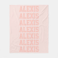 Preppy Blanket Peach
