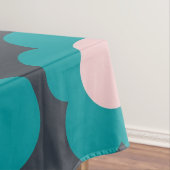 Preppy Blue Pink Hippie Blume Muster Tischdecke (Beispiel)