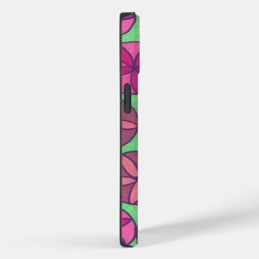 Preppy-Blume Case-Mate iPhone Hülle (Rückseite / Rechts)