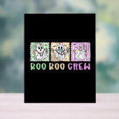 Preppy Boo Crew NurHalloween Kostüme Männer Acrylschild (Neutral)