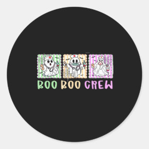 Preppy Boo Crew NurHalloween Kostüme Männer Runder Aufkleber
