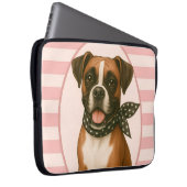 Preppy Boxer Laptopschutzhülle (Vorne Rechts)