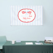 Preppy Boys Red White & Two Patriotic Birthday Banner (Messeveranstaltung)