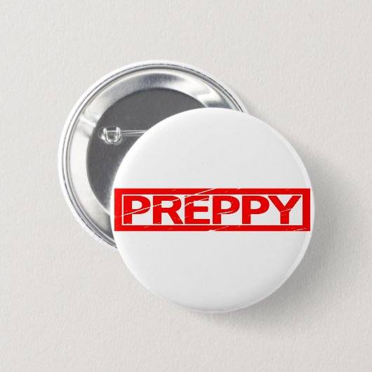 Preppy-Briefmarke Button (Vorne & Hinten)