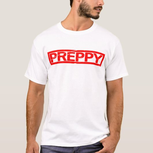 Preppy-Briefmarke T-Shirt (Vorderseite)