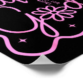 Preppy But God Coquette Bow Christian Religious Fa Poster (Ecke)