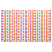 Preppy-Button mit gewelltem Streifenmuster - Hot P Stoff (Fat Quarter (45,7 x 55,9 cm))