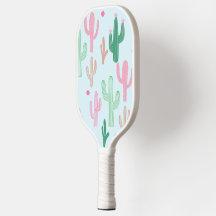 Preppy Cacti Pickleball Paddle