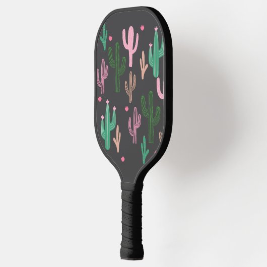 Preppy Cacti Pickleball Paddle (Links)