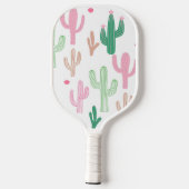 Preppy Cacti Pickleball Paddle (Rückseite)