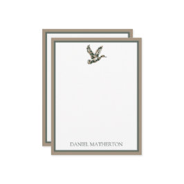 Preppy Camouflage Mallard Duck Mitteilungskarte