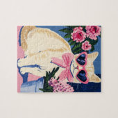 Preppy Cat Puzzle (Horizontal)