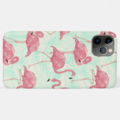 Preppy Chic Elegant rosa Flamingo Muster Case-Mate iPhone Hülle (Rückseite (Horizontal))