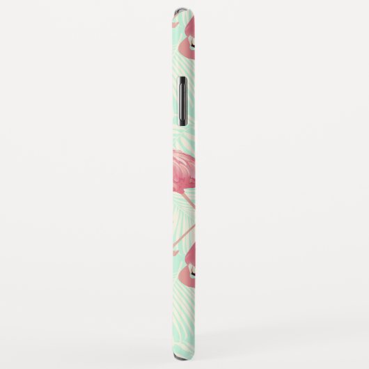 Preppy Chic Elegant rosa Flamingo Muster Case-Mate iPhone Hülle (Hinten/Rechts)