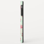Preppy Chic Elegant rosa Flamingo Muster Case-Mate iPhone Hülle (Hinten/Links)