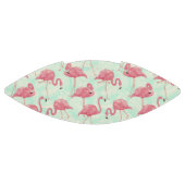 Preppy Chic Elegant rosa Flamingo Muster Football (Panel)