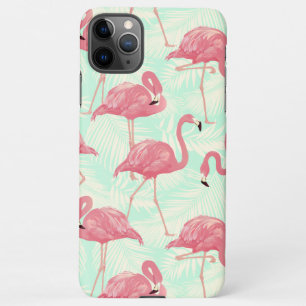 Preppy Chic Elegant rosa Flamingo Muster iPhone 11Pro Max Hülle