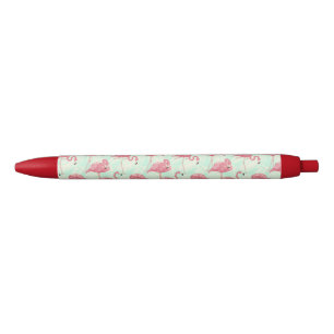 Preppy Chic Elegant rosa Flamingo Muster Kugelschreiber