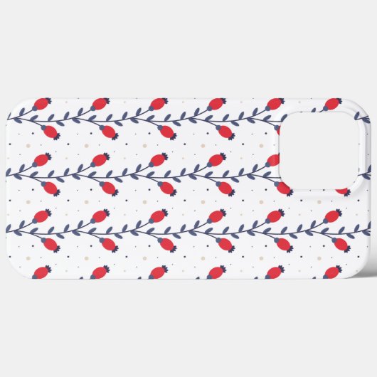 Preppy Chic Elegant Trendy Muster Case-Mate iPhone Hülle (Rückseite (Horizontal))