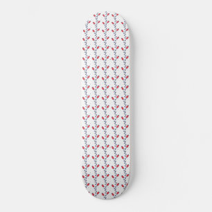 Preppy Chic Elegant Trendy Muster Skateboard