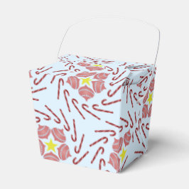 Preppy Christmas Pinwheel Geschenkschachtel