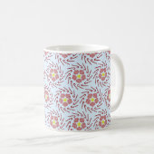 Preppy Christmas Pinwheel Kaffeetasse (VorderseiteRechts)