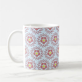 Preppy Christmas Pinwheel Kaffeetasse