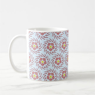 Preppy Christmas Pinwheel Kaffeetasse