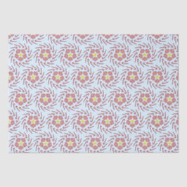 Preppy Christmas Pinwheel Seidenpapier